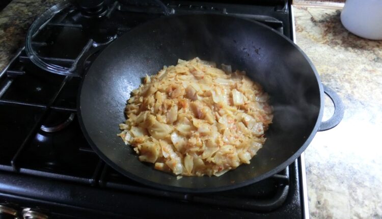 Тушеная капуста для похудения – рецепт